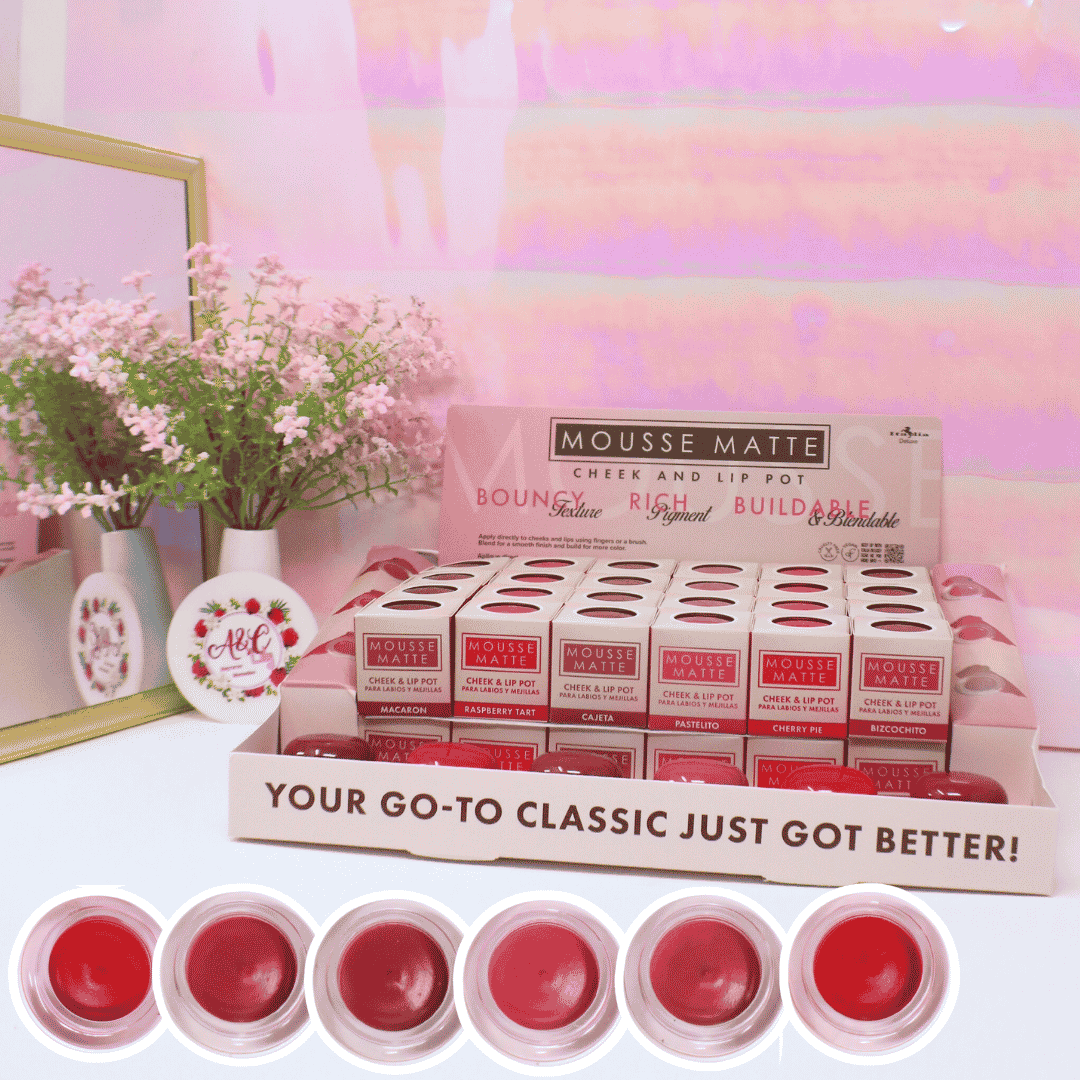 Mousse Matte Cheek + Lip Pout