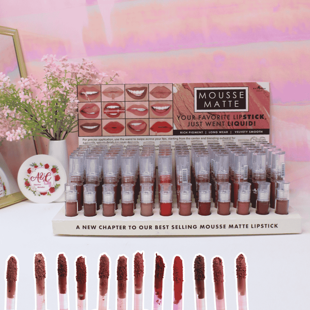 Mousse Matte Liquido Display 72 pz