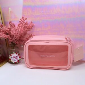 Clearly Pink Cosmetic Bag