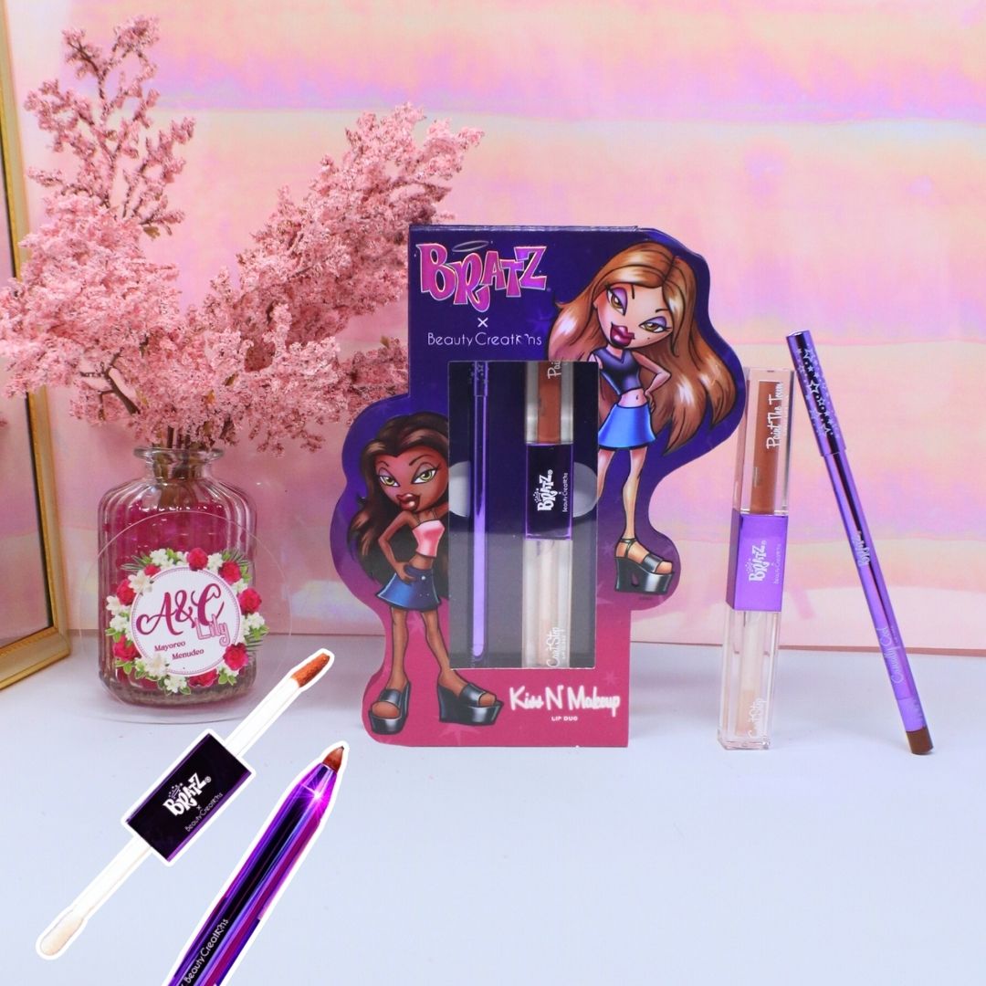 Bratz x Beauty Creations Set Dúo Kiss N' Makeup