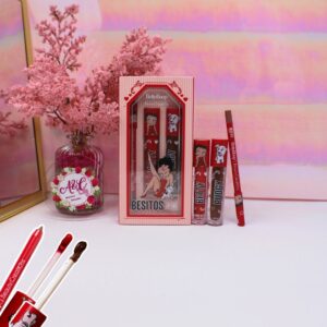 Betty Boop x Beauty Creations Set Trio de Labiales Besitos
