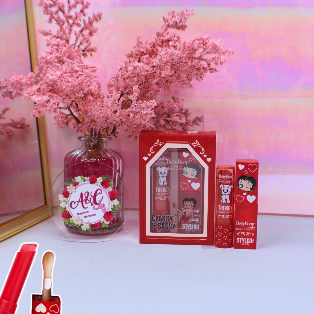 Betty Boop x Beauty Creations Set Dúo de Labiales Classy & Sassy