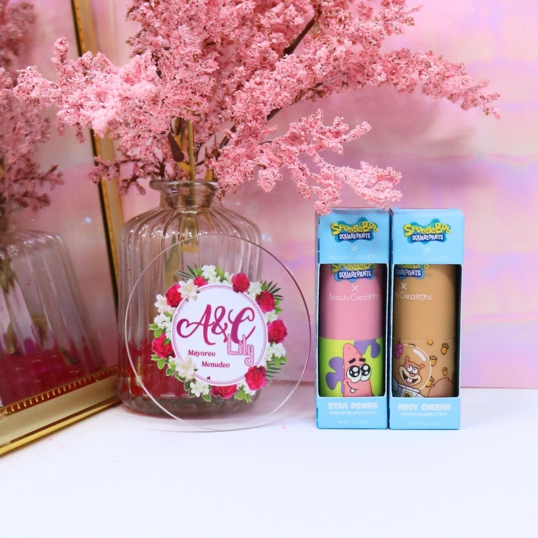 Bob Esponja x Beauty Creations Rubor en Barra duo