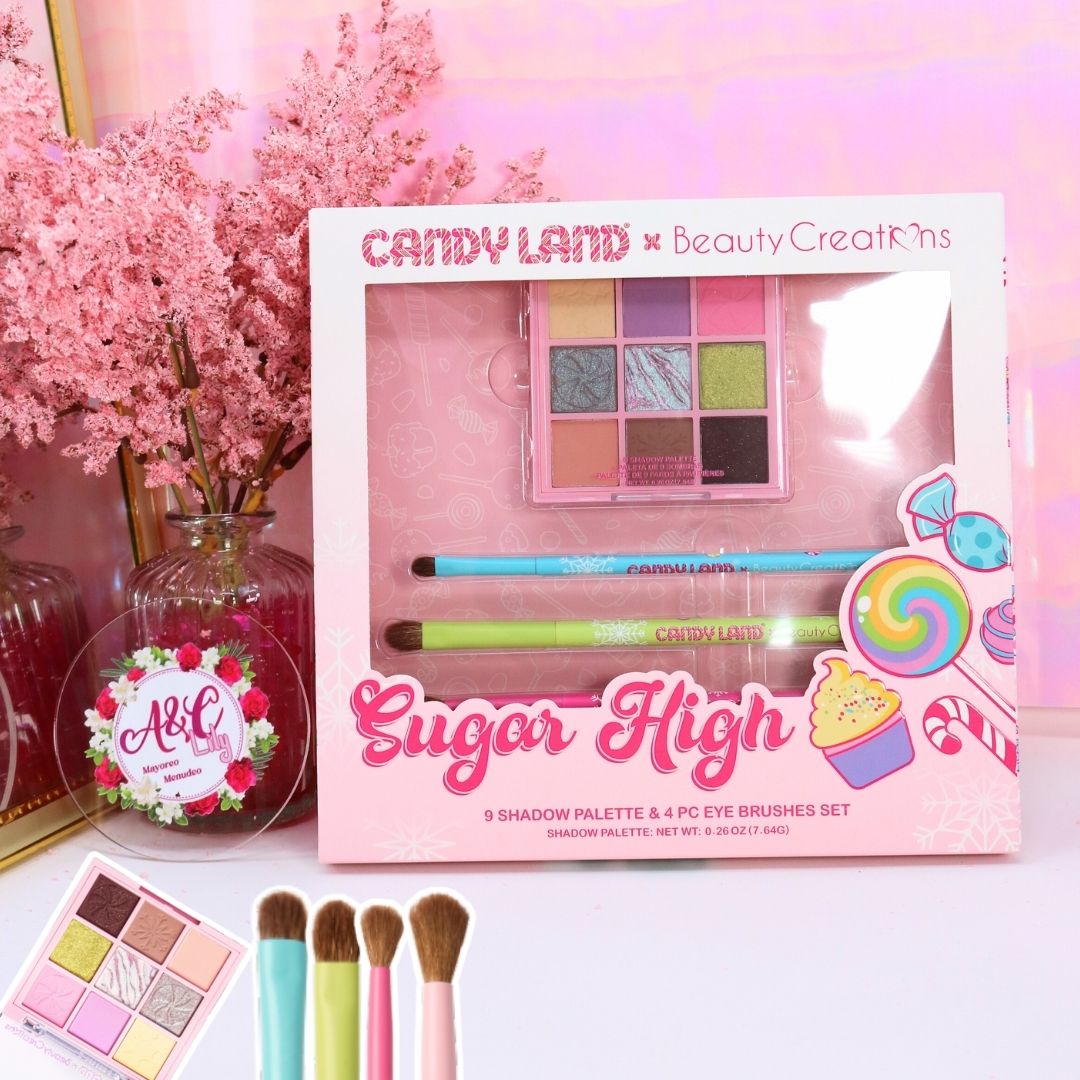 Candy Land Sugar High Paleta de Sombras y Brochas