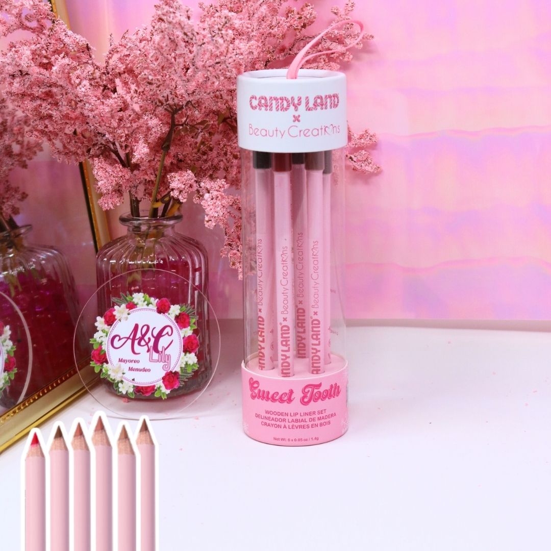 Candy Land Sweet Tooth Set de Delineadores de Labios 6 Piezas