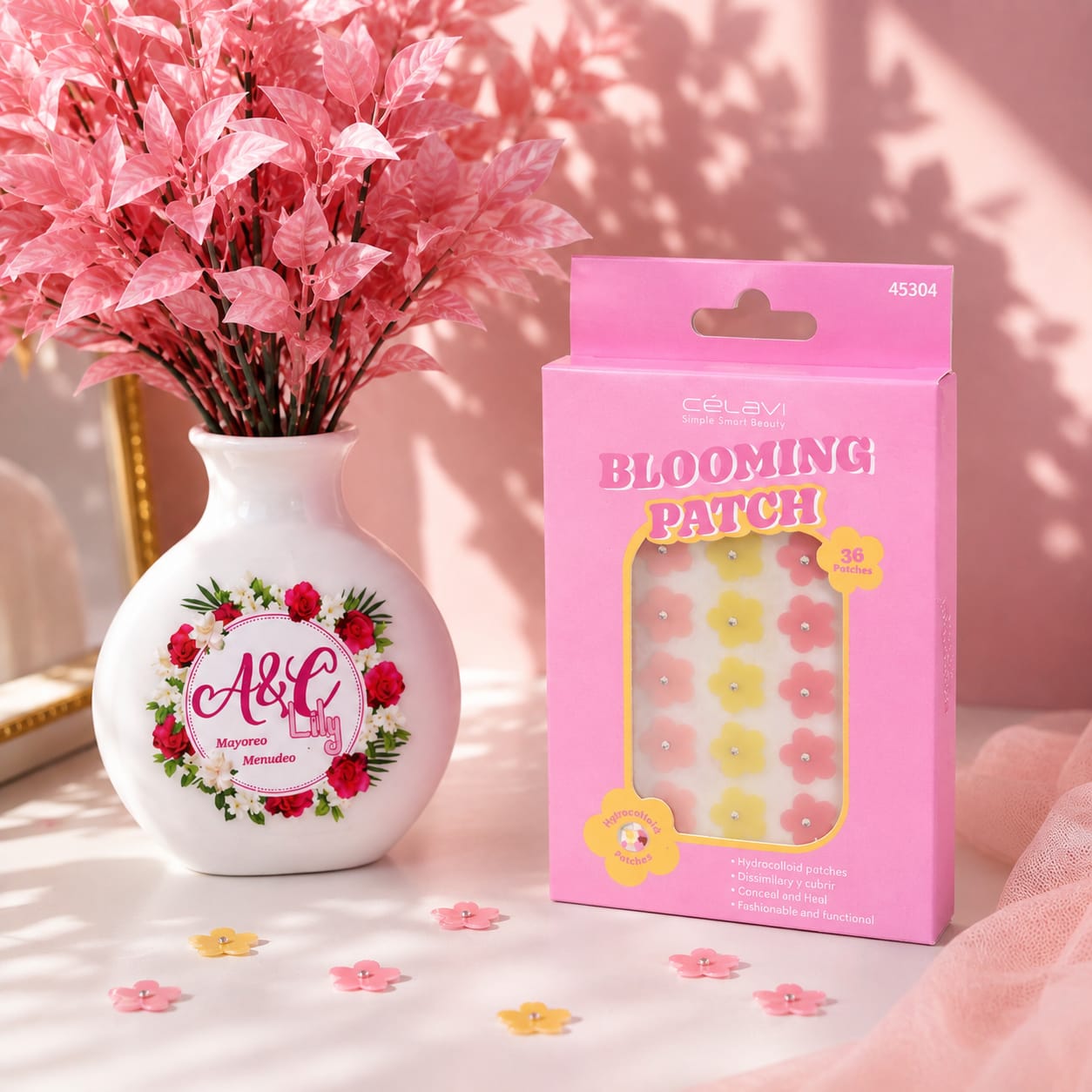 Blooming Patch Parches para Acné Célavi