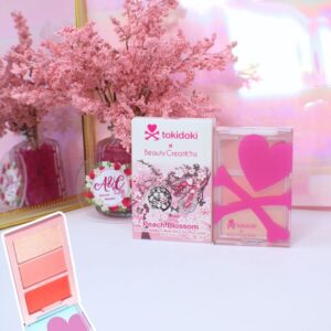 Tokidoki x Beauty Creations Trío de Rubores Peach Blossom