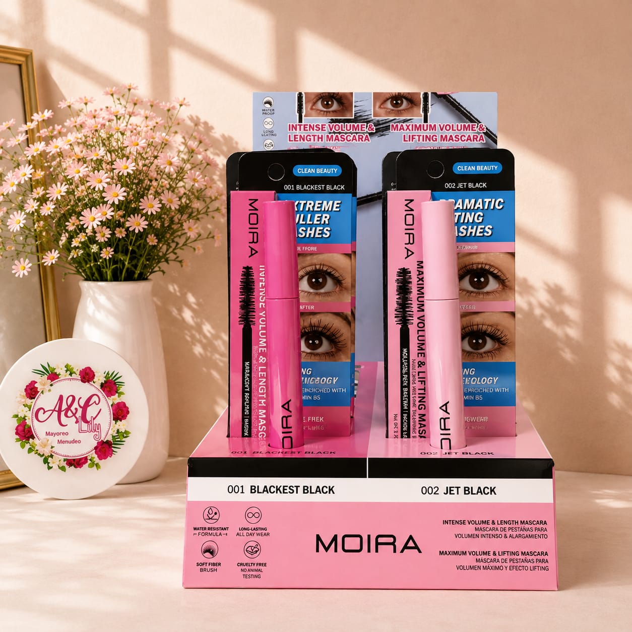 Máscara para pestañas Intense Volume & Maximum Volume
